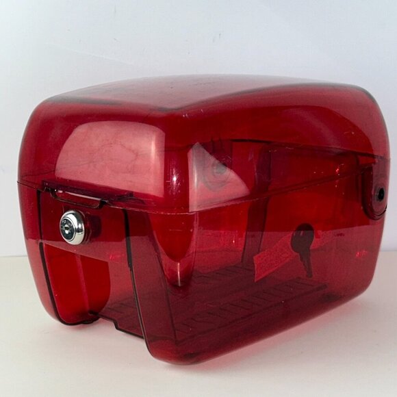 Ring King MDT070 Storage Box, CD storage, Disk storage WITH KEY!!!! Vintage - Picture 1 of 16